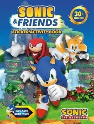 Sonic & Friends Sticker Activity Book (Paperback) Sonic the HedgehogAnother great item from Rarewaves USA | Free delivery!