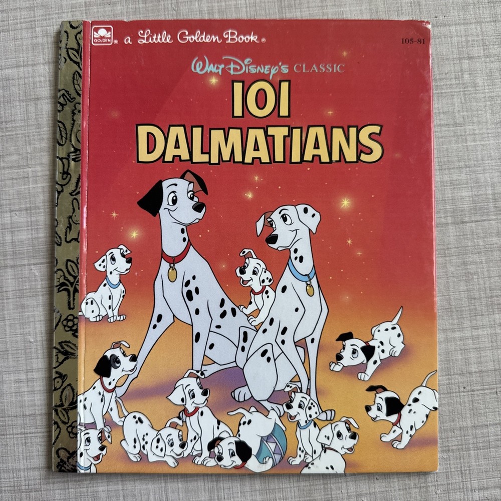 101 Dalmatians Walt Disney Classic A Little Golden Book 1991