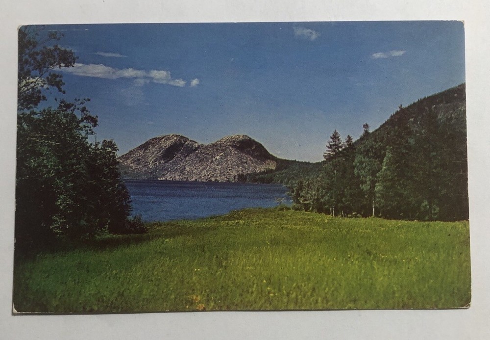 Jordan Pond & The Bubbles Acadia National Park Mt. Desert Island, Maine Postcard-image