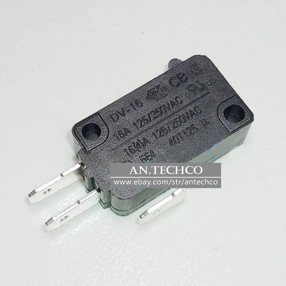1/5PCS DEWO DV-16 Micro Limit Switch 3 Pins 16A 125/250VAC