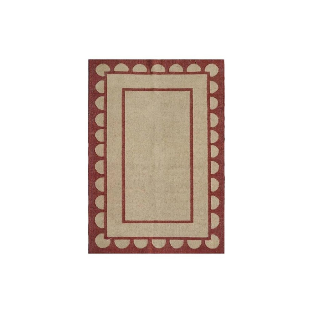 Handwoven Wool Jute Dhurrie Kilim Rug Color As Photo Handmade Design Carpet Rug