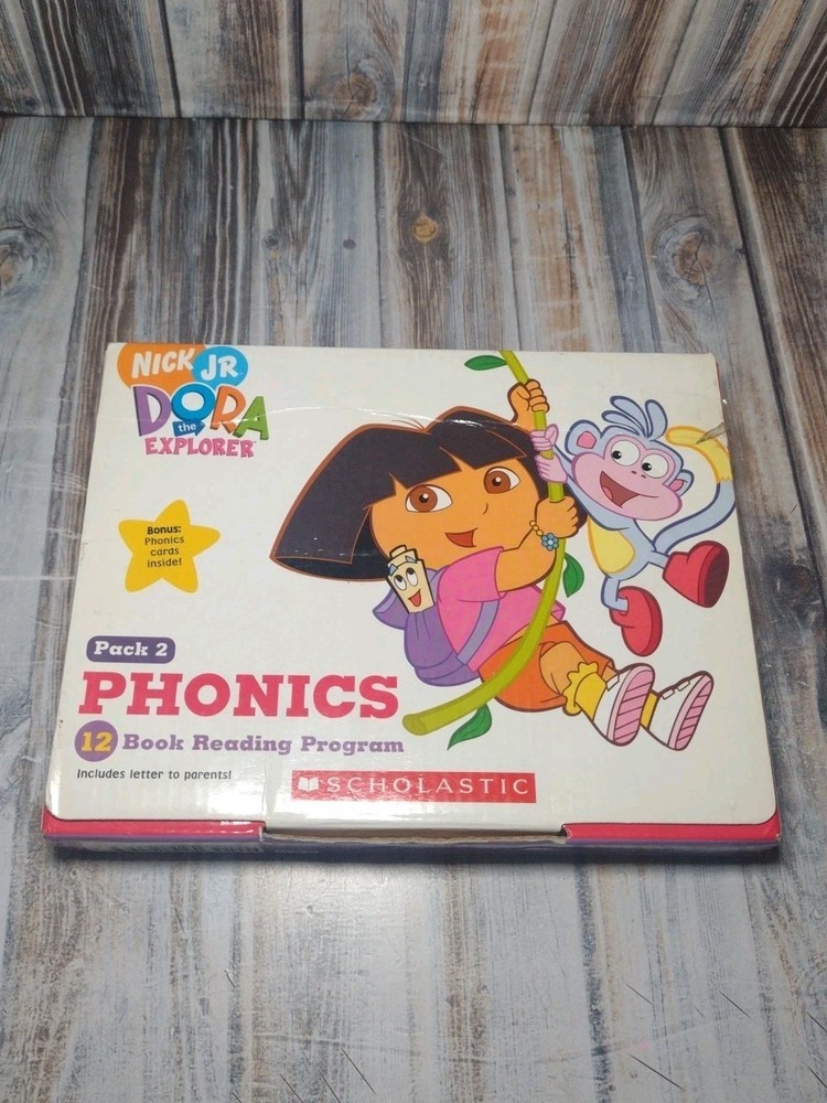 Dora The Explorer Phonics From Scholastics 12 Book Reading Program