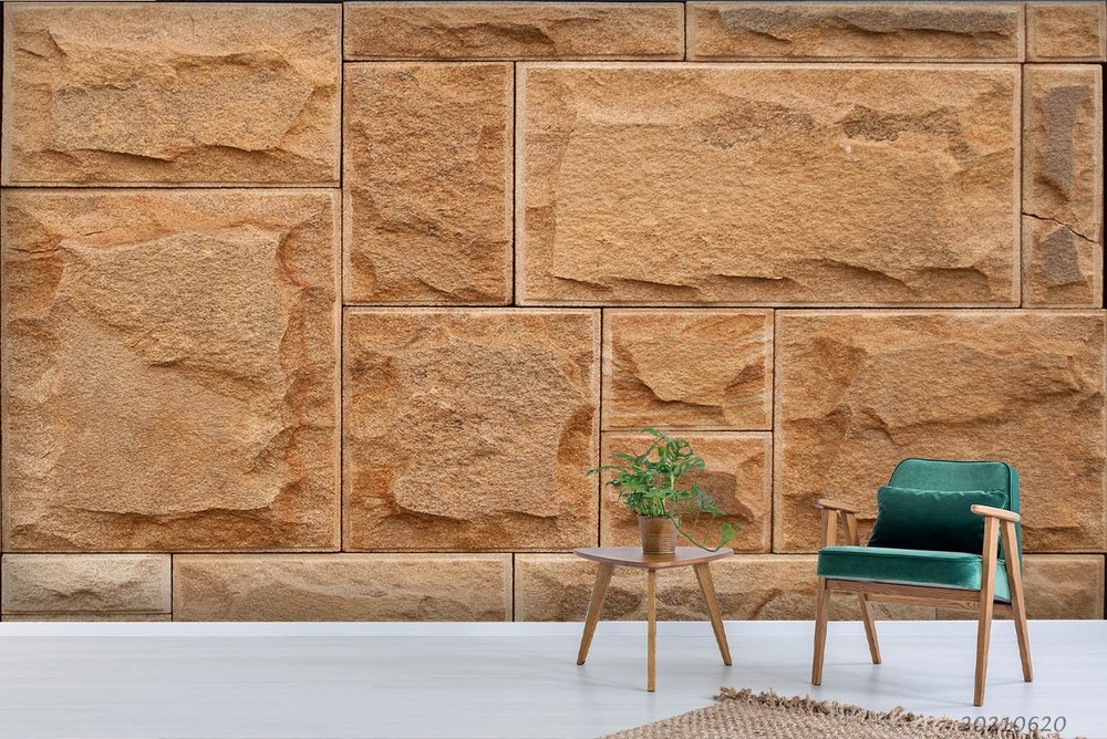 3D Stone Architecture Texture Wall Murals Wallpaper Murals Wall Sticker 2