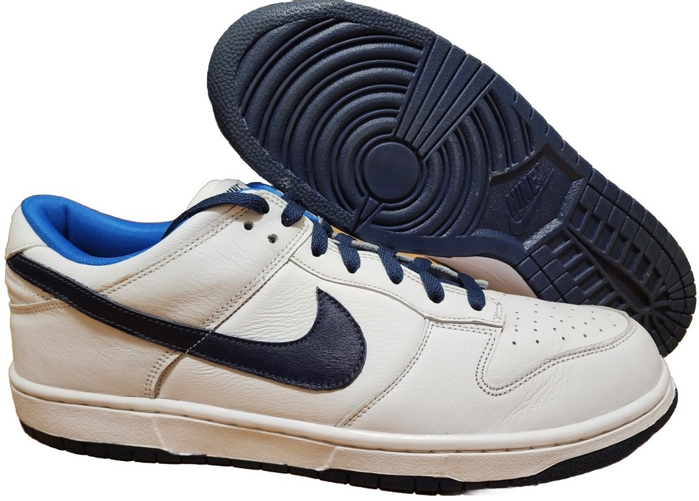 Nike Dunk Low Nike ID Shoes Sneakers Men 13 Dallas Cowboys White Blue AH7979-991