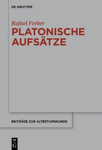 Rafael Ferber Platonische Aufsätze (Paperback) Beitrage zur AltertumskundeAnother great item from Rarewaves USA | Free delivery!