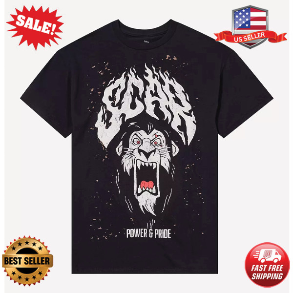Disney The Lion King Scar Power & Pride T-Shirt