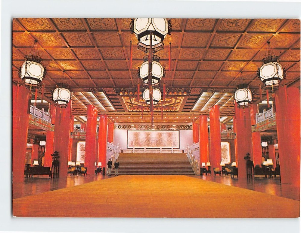 Postcard Interior Grand Hotel Taipei Taiwan