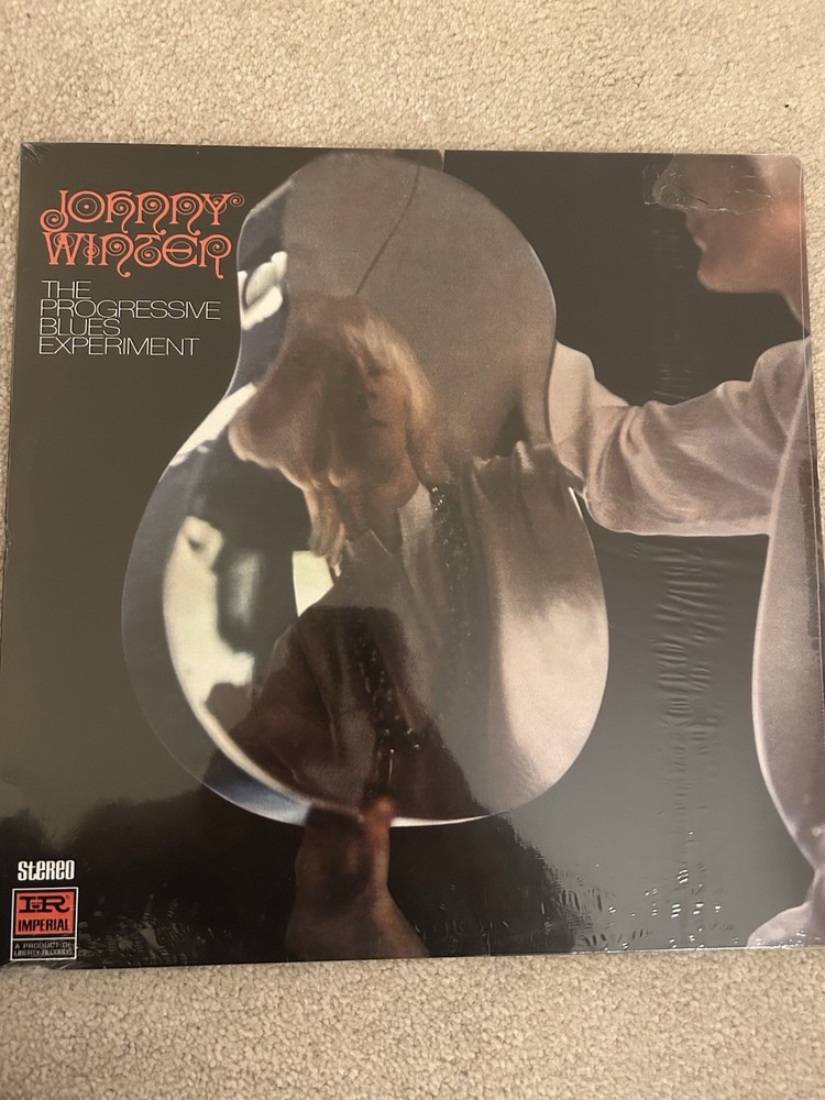 Johnny Winter The Progressive Blues Experiment Vinyl LP New Sealed Import