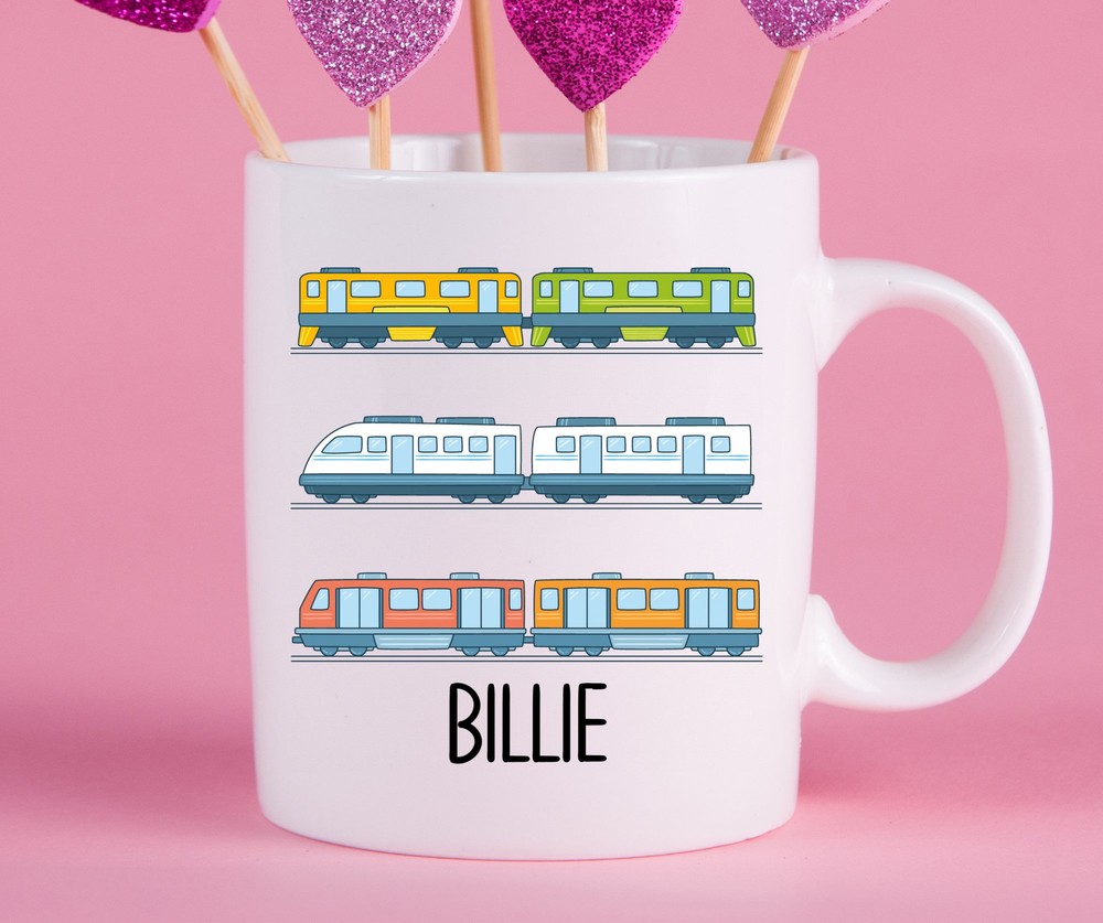 Personalized Train Spotting Mug Train Spotting Gift Ideas Train Spotting Cup