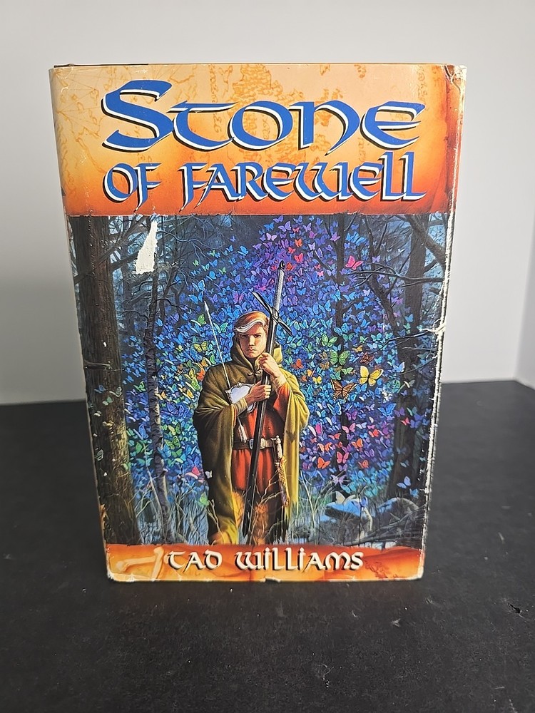 Stone of Farewell by Tad Williams (1990, Hardcover First Edition, DAW Collectors