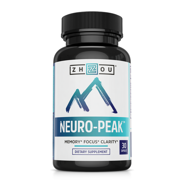 Memory- Focus and Clarity Supplement 30 Ct- Neuro-Peak by Zhou Nutrition