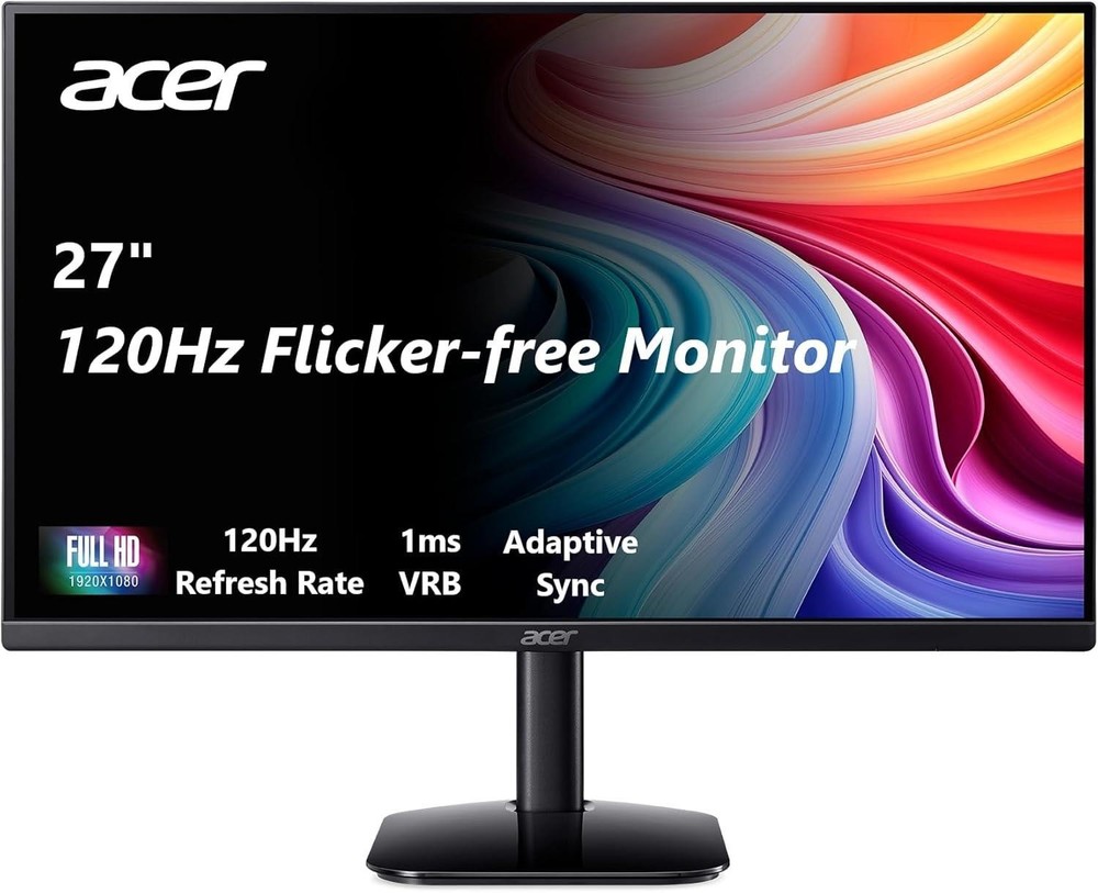 Acer KB272 27-inch Full HD IPS 120Hz 1ms VRB AMD FreeSync Gaming Monitor-image