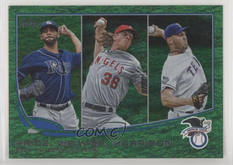 2013 Topps League Leaders Emerald Foil David Price Matt Harrison AL Wins ( ) y0iFulfilled by COMC - World’s largest consignment service