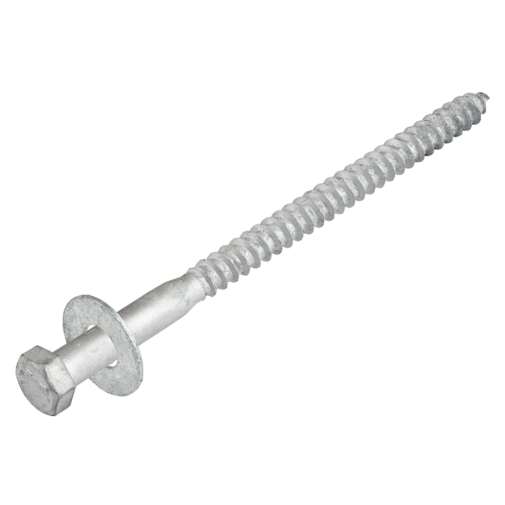 50-Pack 3/8 x 8 Hot Dip Galvanized Lag Screws with Washers