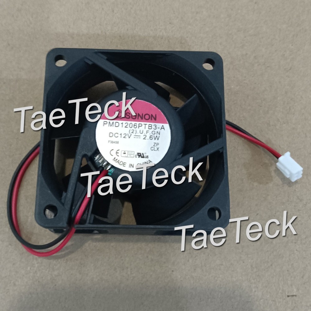 1PC 2-wire cooling fan 6025 6CM 12V 2.6W PMD1206PTB3-A (2).U.F.GN