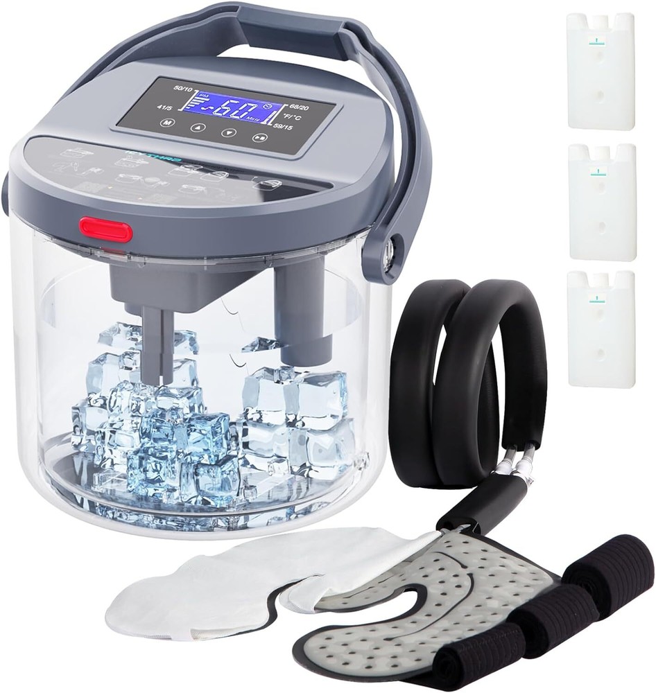 Cold Therapy Machine with Adjustable Timer for Pain Relief
