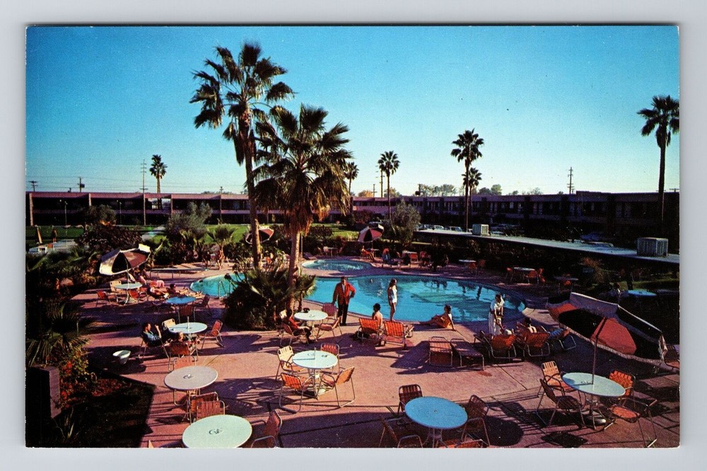 Scottsdale AZ-Arizona, Safari Hotel, Exterior, Vintage Postcard
