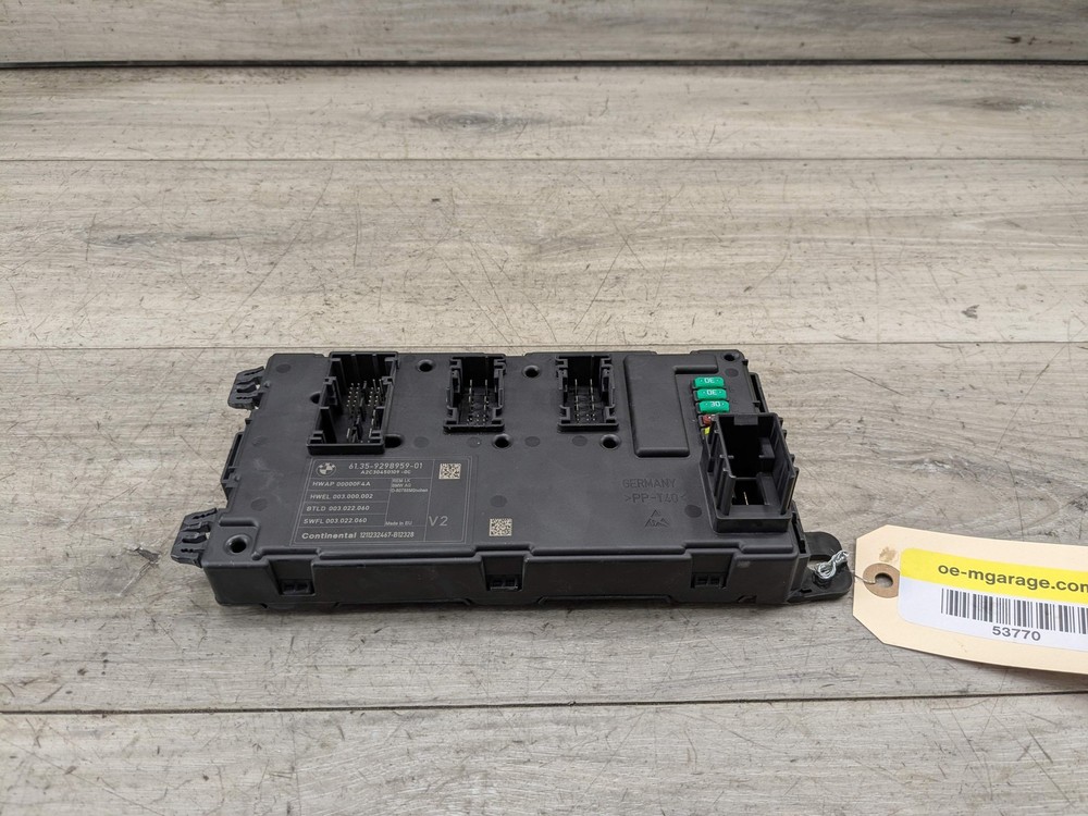 12-20 OEM BMW F22 F30 F82 REM Rear Body Control Unit Electronic Module BCM Box
