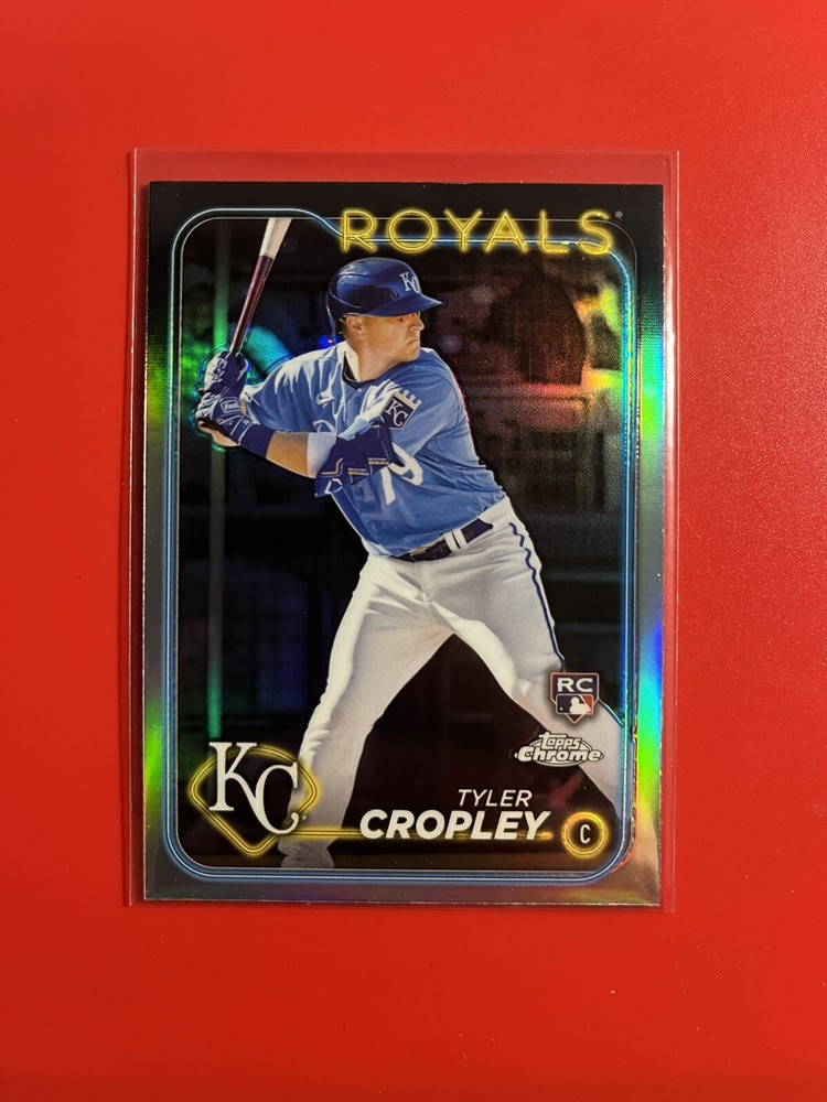 2024 Topps Chrome Tyler Cropley RC Refractor #148 Kansas City Royals