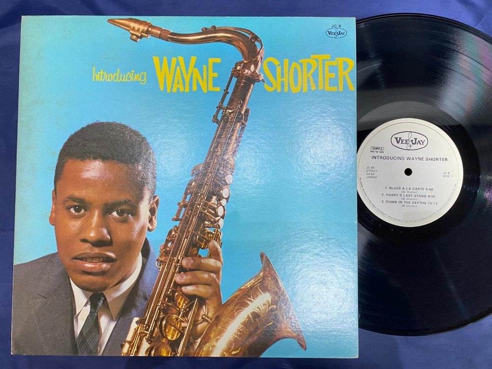 White Label Promo! WAYNE SHORTER INTRODUCING VEEJAY JC-8 STEREO JAPAN VINYL LP