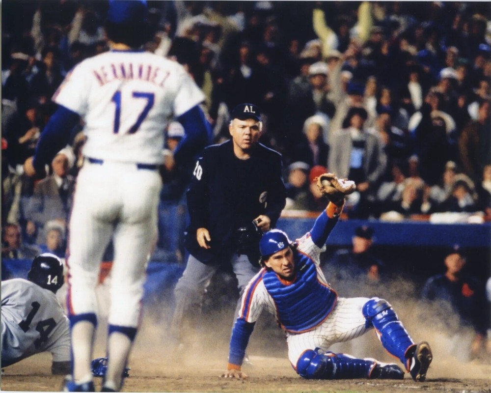 Keith Hernandez Gary Carter 1986 World Series New York Mets 8x10 PHOTO PRINT