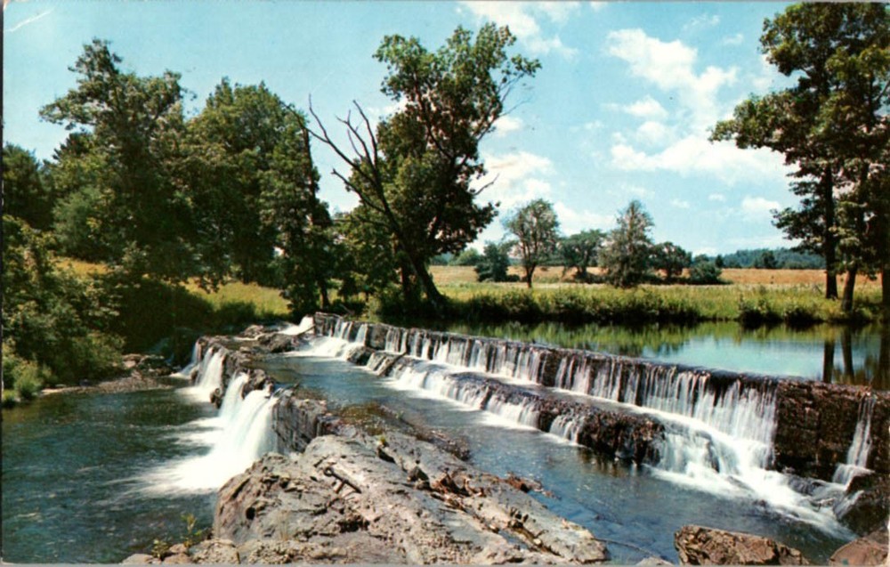 Saugerties New York NY : WATER SCENE m/14 BC8546