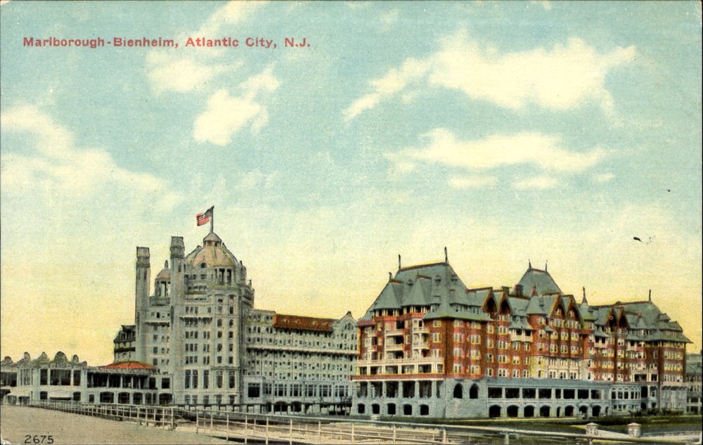 Marlborough Blenheim Atlantic City New Jersey NJ c1910