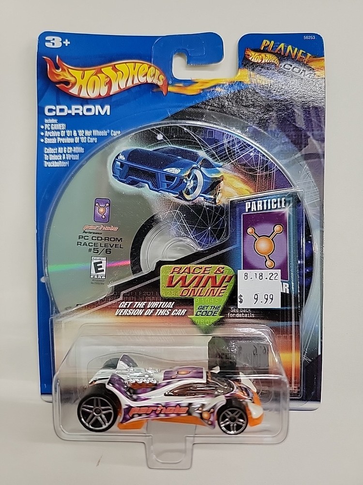 Planet Hot Wheels CD-ROM Race Level #5/6: Particle Energy Car