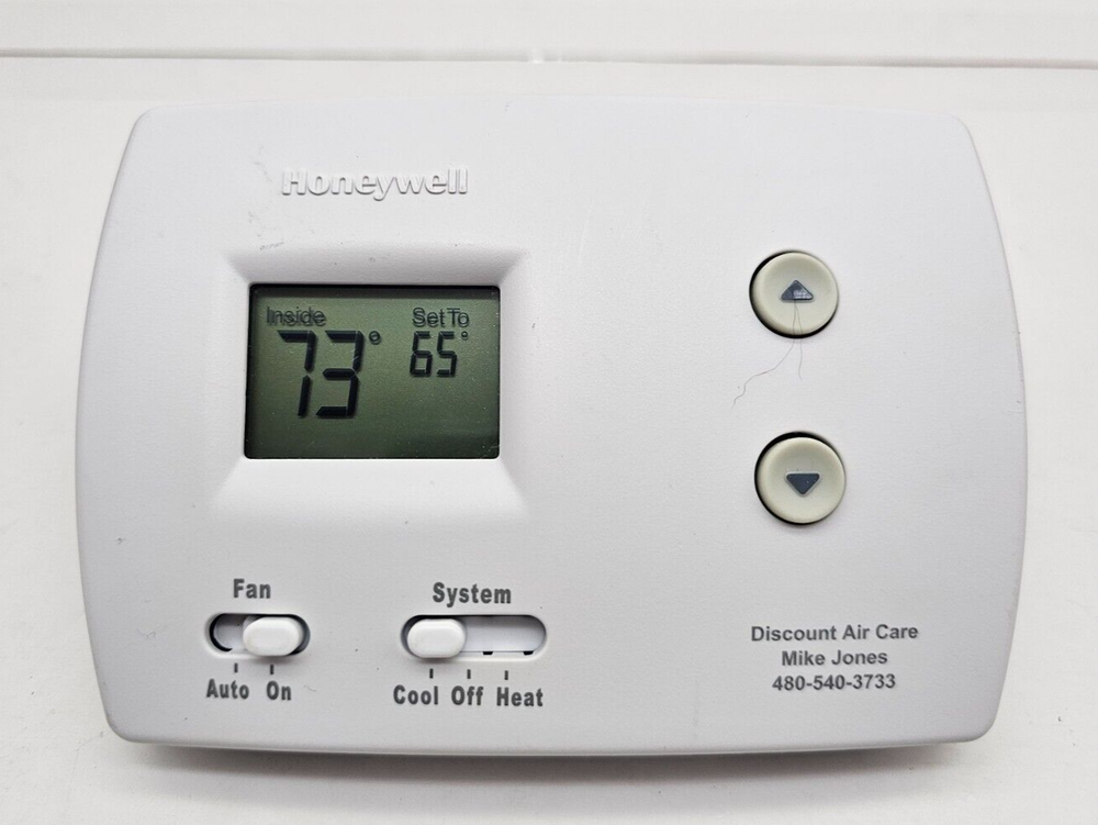 Honeywell PRO 3000 Non-Programmable Digital Thermostat TH3110D1008 (1H/1C)