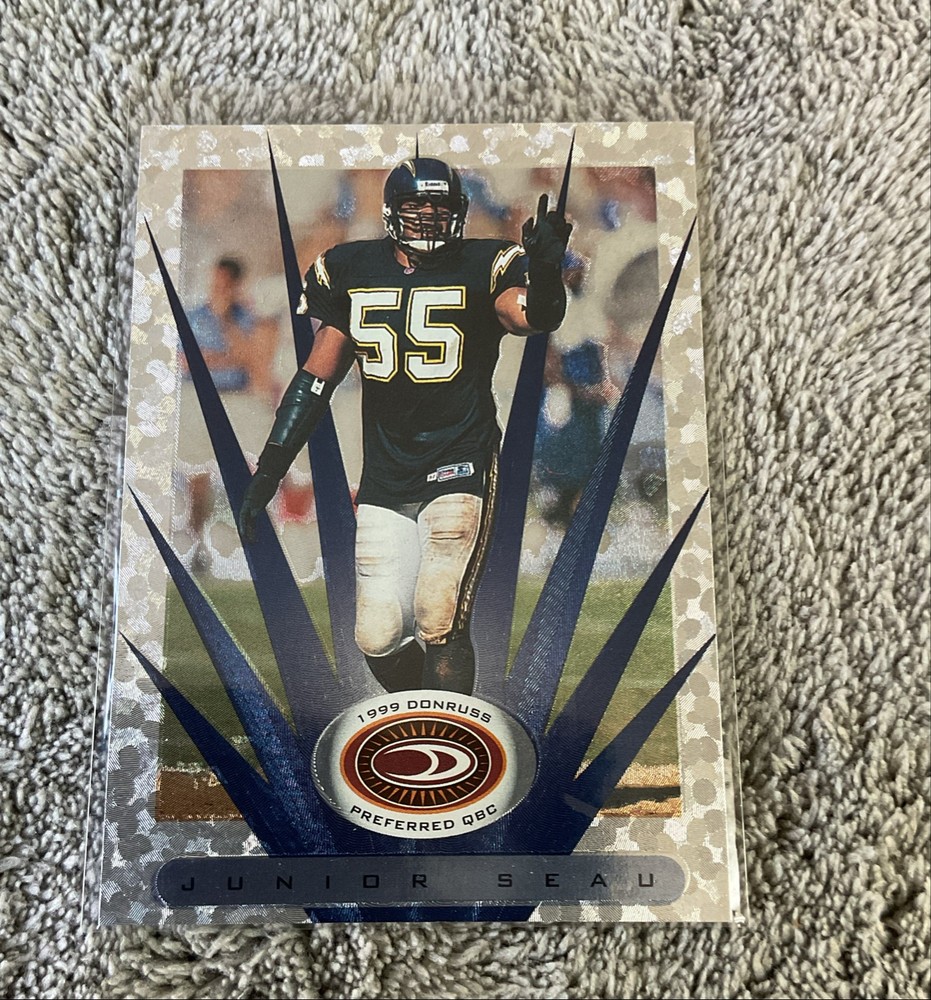 1999 Donruss Preferred QBC - Junior Seau #75