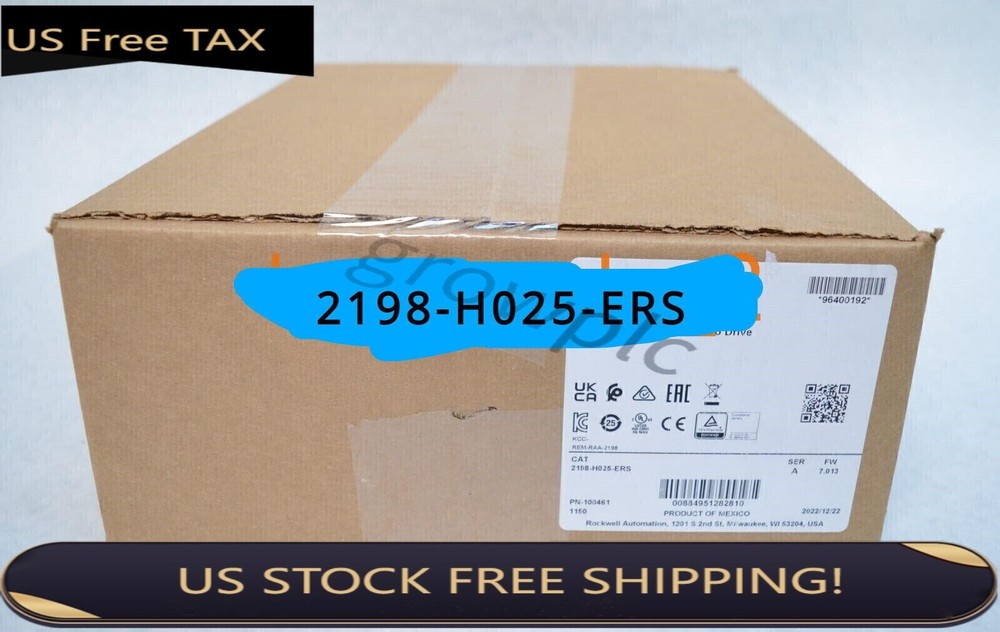 Brand New ALLEN BRADLEY 2198-H025-ERS Ser A Servo Drive FREE SHIP AB 2198H025ERS