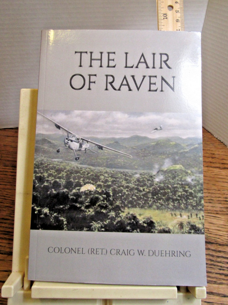 The Lair Of Raven by Craig W. Duehring USAF Signed 1st Vietnam War photos VG