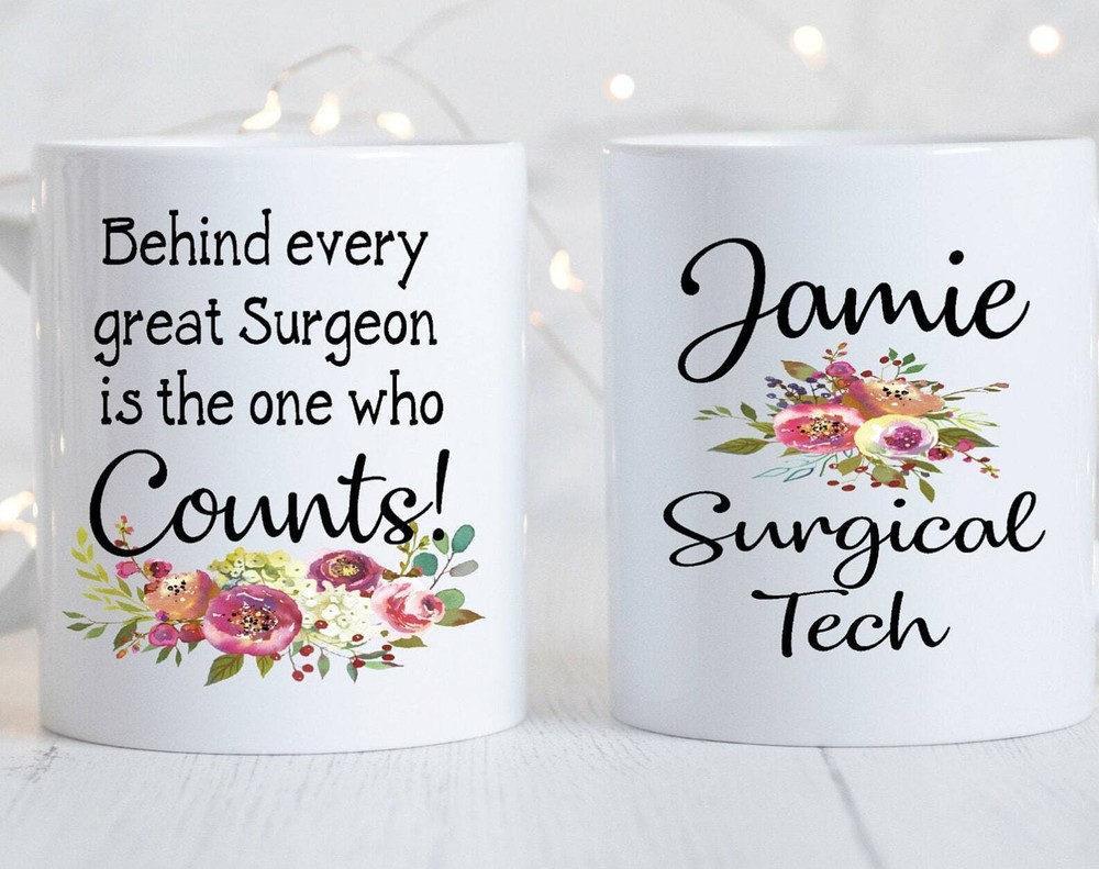 Surgical Tech Coffee Mug Or Mug Funny Surg Tech Mug Surgery Gift Graduation Gift