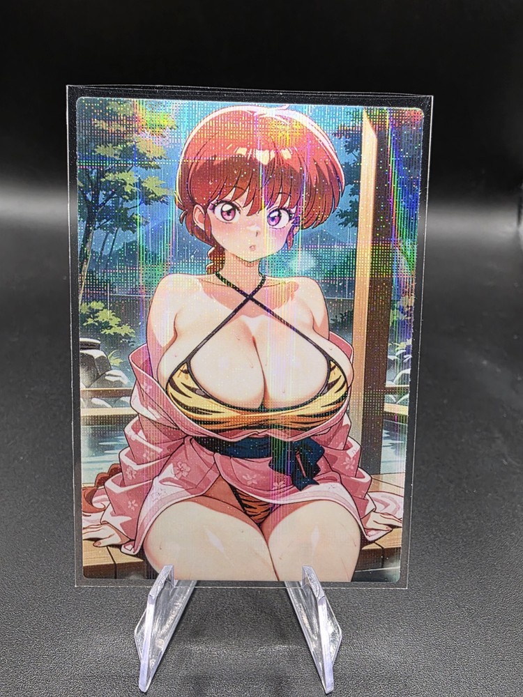 Ranma Holographic Anime Collectible Trading Card