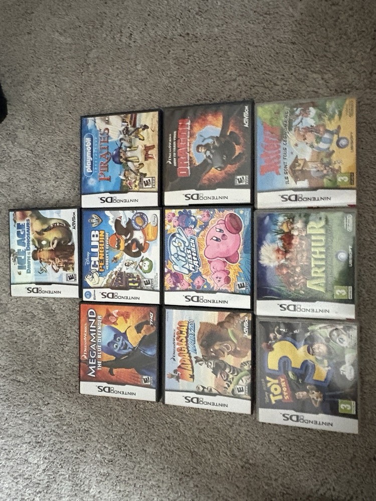 DS Games Lot (English & French)