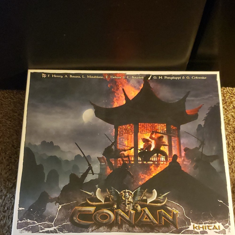 Monolith Conan Khitai Board Game Expansion Pack w/ Miniatures, 2-5 Players, 14+