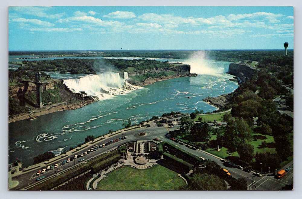 Vintage Postcard Oakes Garden Theatre Niagara Falls Ontario Canada