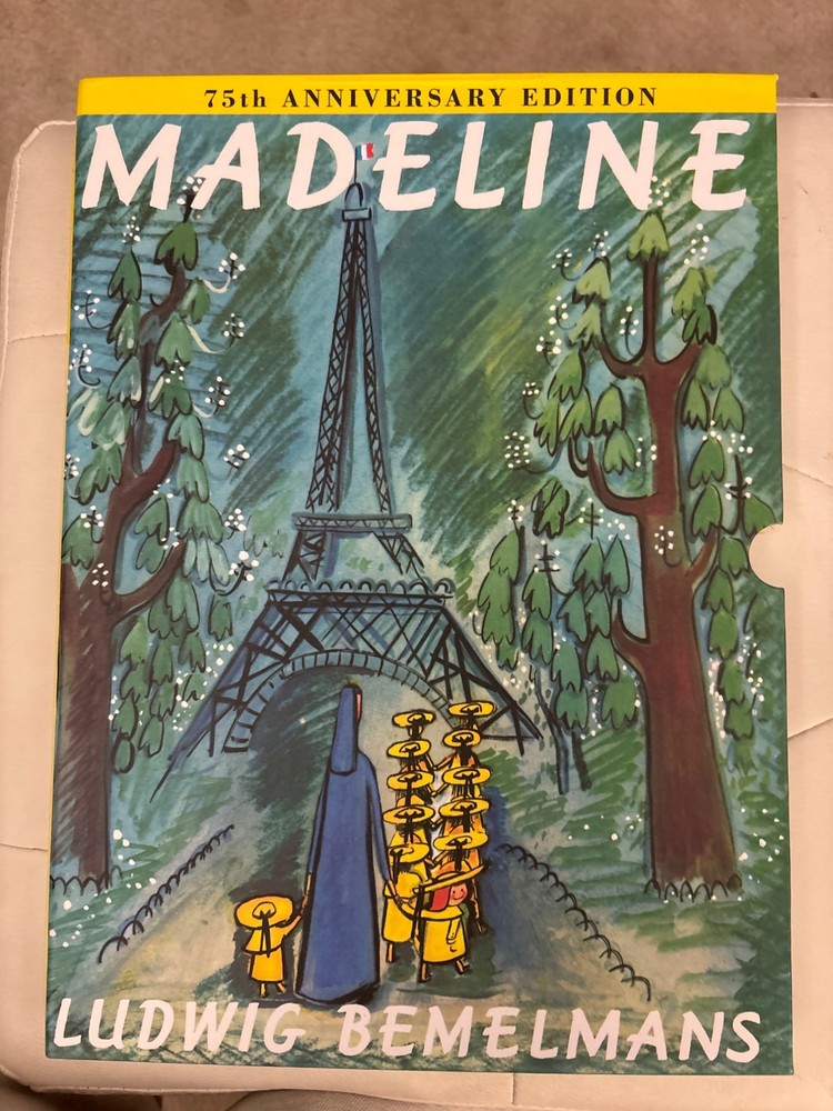 Madeline 75th Anniversary Edition Book By Ludwig Bemelmans With Pop-Up Paris Sce
