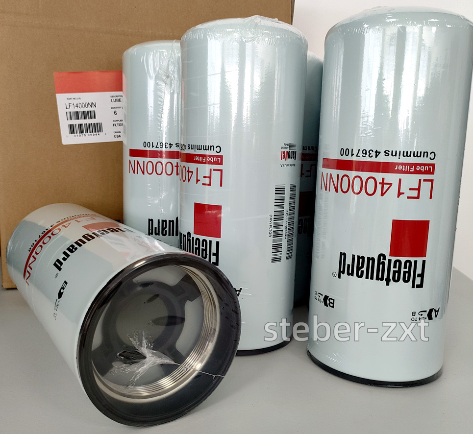 6 Pack Genuine Fleetguard LF14000NN Oil Filter Cummins ISX 4367100 Free Shipping