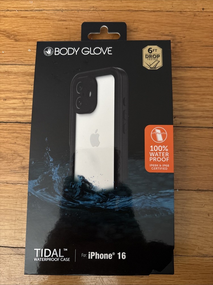 BODY GLOVE TIDAL WATERPROOF CASE iPhone 16 / Black