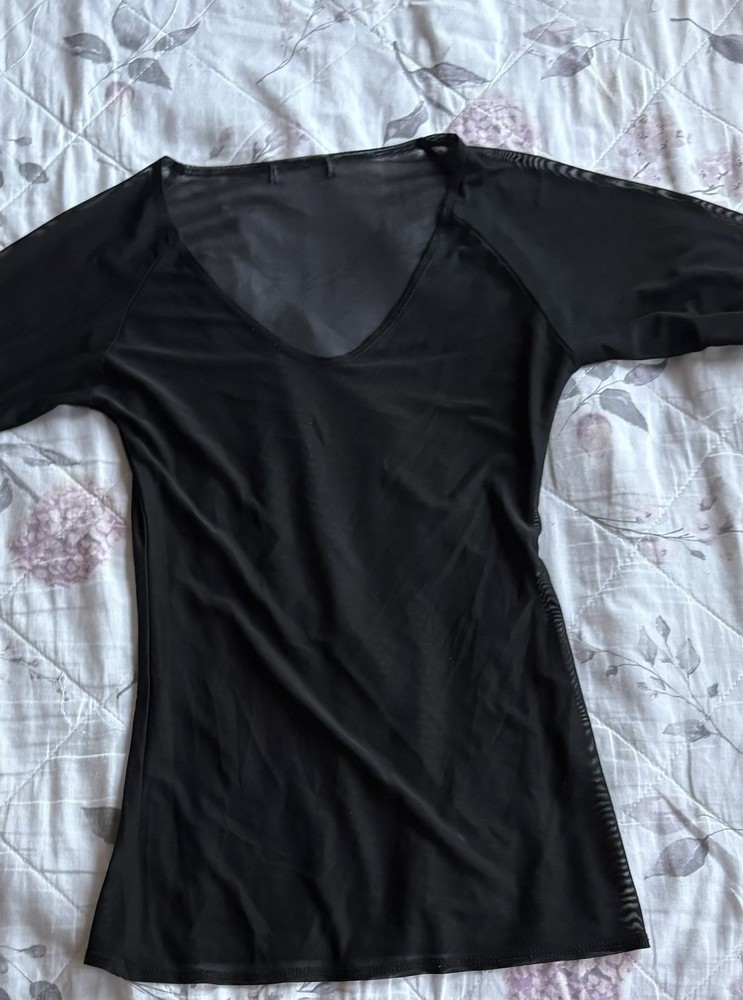 Lip Service Mesh Long Sleeve Size Small   Vintage Goth Y2K 90s Emo Alternative