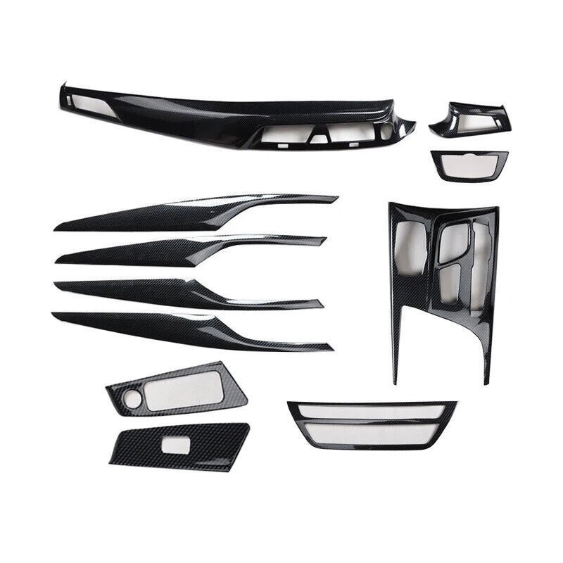 For BMW 5 Series G30 G31 2018-2023 RHD ABS Carbon Fiber Accessories Interior