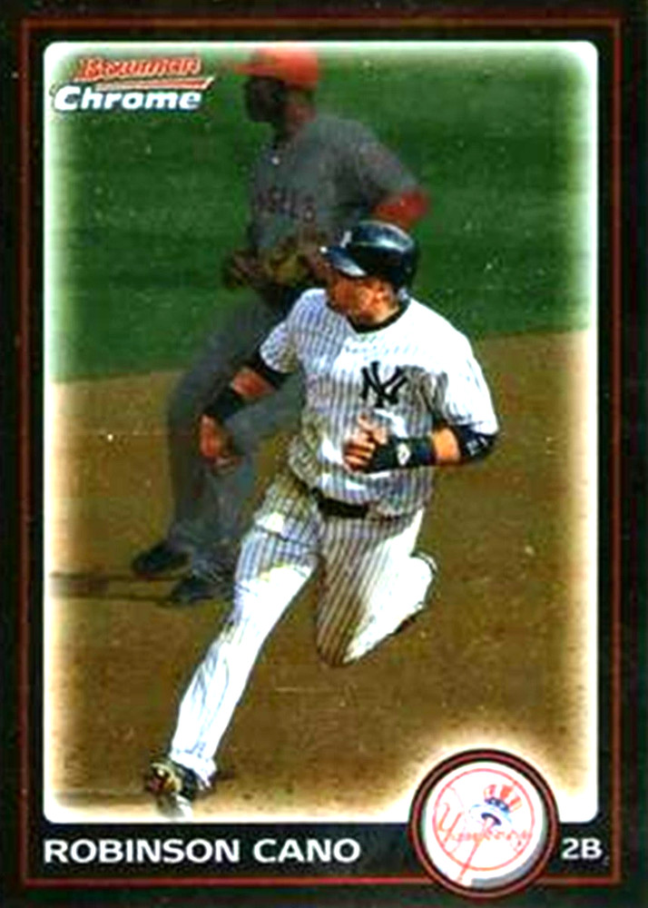 2010 Bowman Chrome #11 Robinson Cano New York Yankees