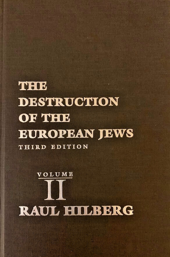 The Destruction of the European Jews, Volume ll (Third Edition) Hardcover MINT