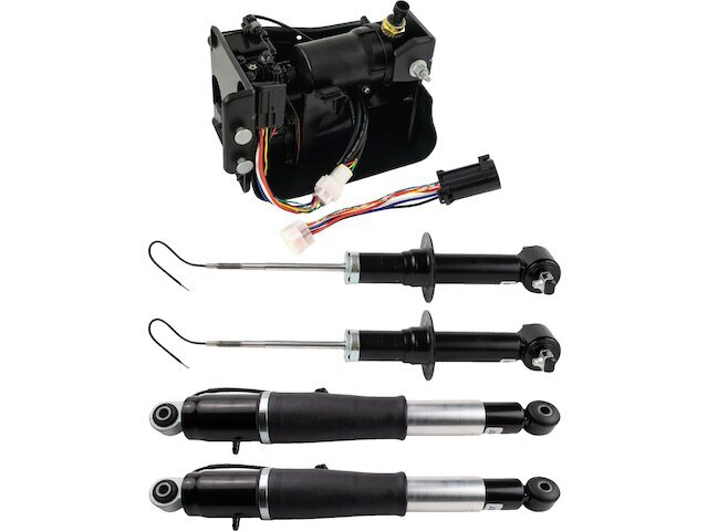 Air Suspension Compressor and Shock Kit fits Cadillac Escalade 2015-2019 96ZTVV