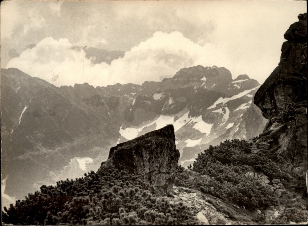 RPPC Tatra Mountains Zakopane Poland vintage postcard r901