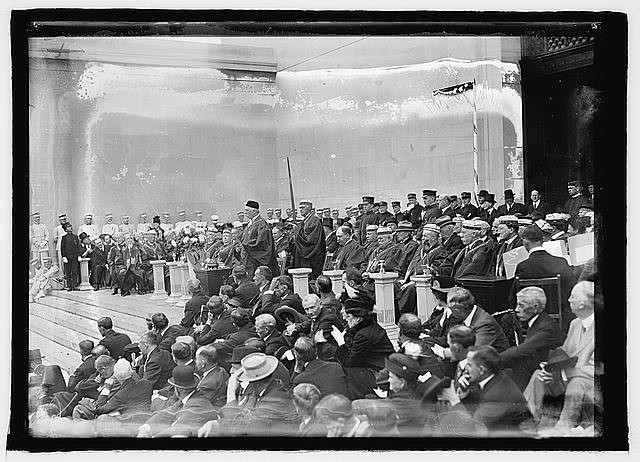 Photo:Washington DC Scottish Rite Temple Dedication 1915 Ceremony Crowd