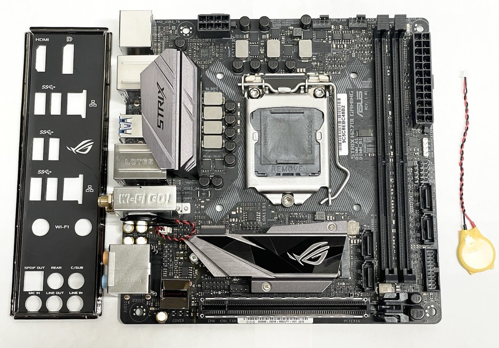 ASUS ROG STRIX H270I GAMING Mini ITX Motherboard Intel H270 LGA 1151 DDR4 M.2 DP