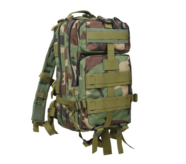 Rothco Woodland Camo Medium Transport Pack - 2579