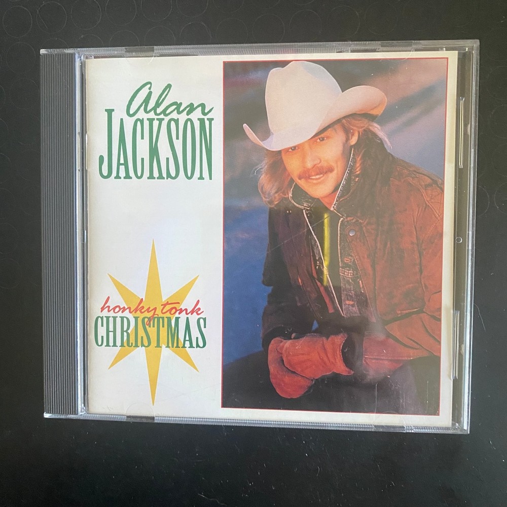 Alan Jackson - Honky Tonk Christmas CD 1993 Country Arista CRC Club Edition